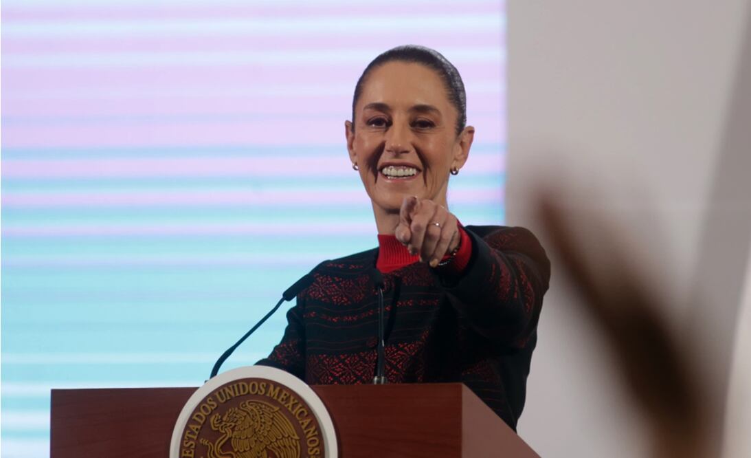 Presidenta Claudia Sheinbaum el 22 de enero de 2025. Foto: Carlos Mejía/EL UNIVERSAL