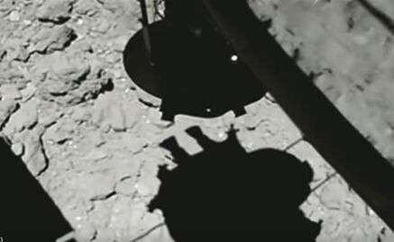 Así aterrizó la sonda japonesa en el asteroide Ryugu