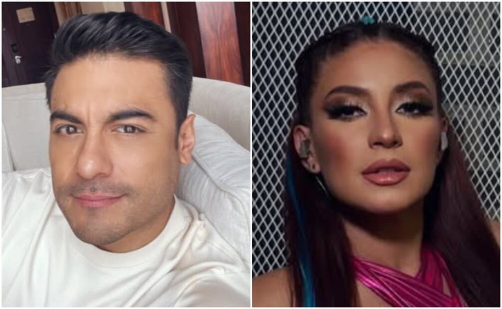 Carlos Rivera y Roxana Puente tuvieron un noviazgo cuando el cantante iniciaba su carrera musical.