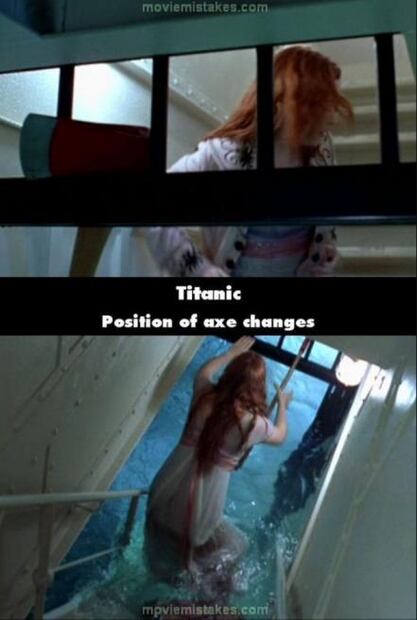 Los 20 errores de la película "Titanic"