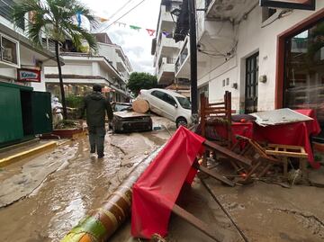 Más de mil casas afectadas por "Nora" en Jalisco
