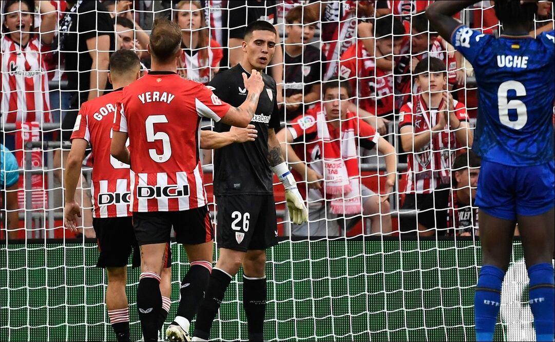 ¿Quién es Álex Padilla, el portero mexicano del Athletic Club? / Foto: AFP