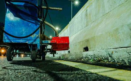 En última fase, obras de reconstrucción en Periférico Norte; realizan balizamiento y mejoras viales