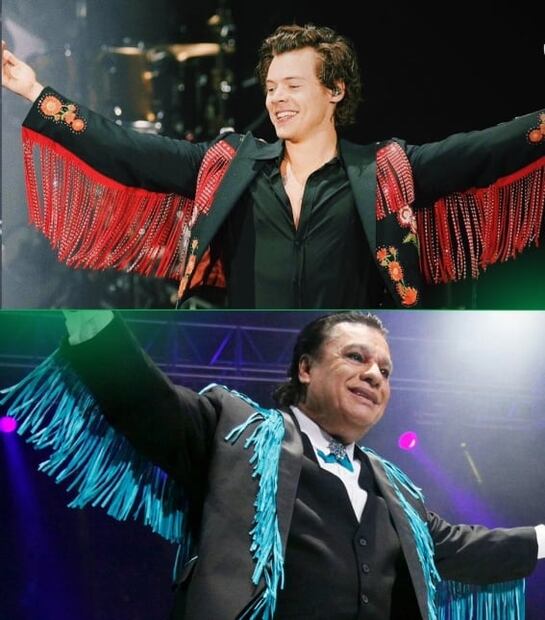 3 veces en las que Harry Styles imitó el estilo de Juan Gabriel