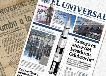 El alunizaje en las portadas de EL UNIVERSAL, hoy y hace 50 años