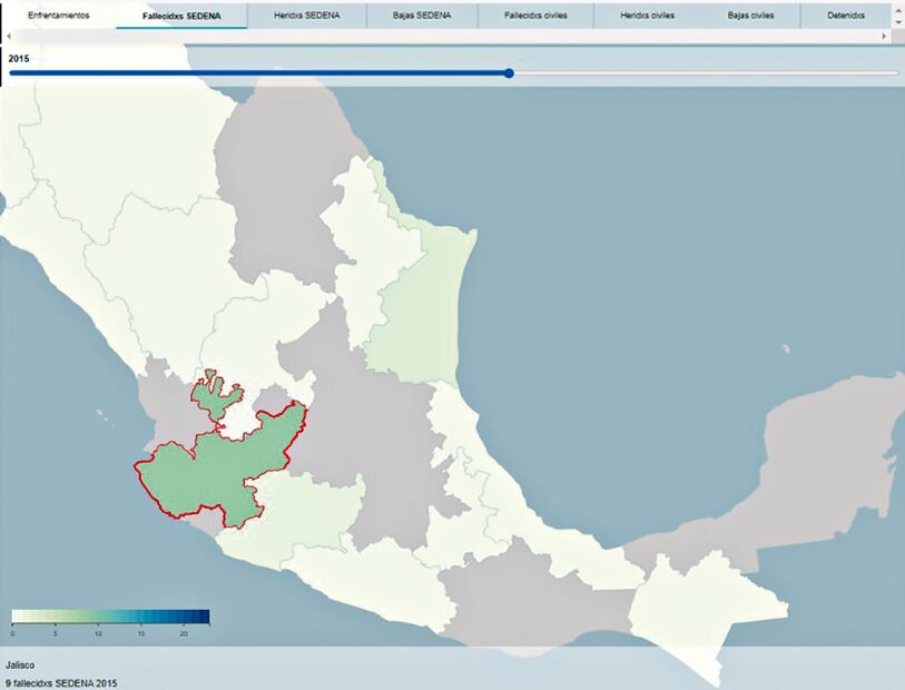 Ejército libró 5 mil 491 combates en 15 años