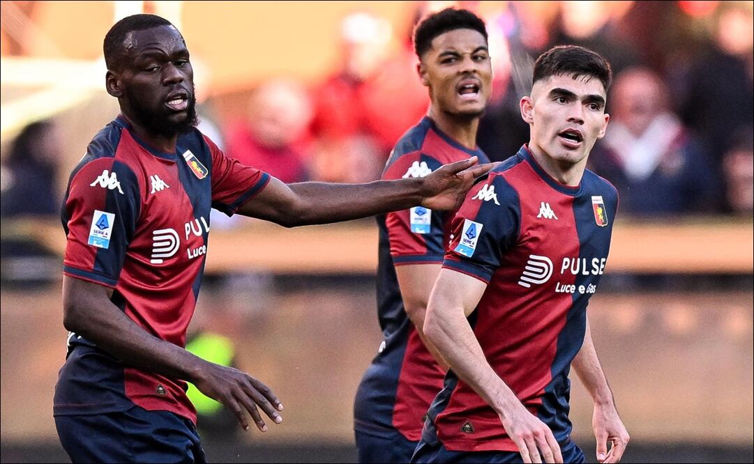 Johan Vásquez anota con el Genoa y le roba el triunfo al Empoli - Foto: EFE