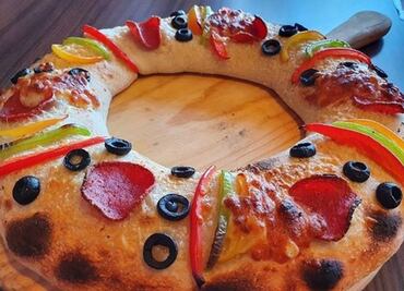 Lo que nos faltaba, la roscapizza para el 6 de enero