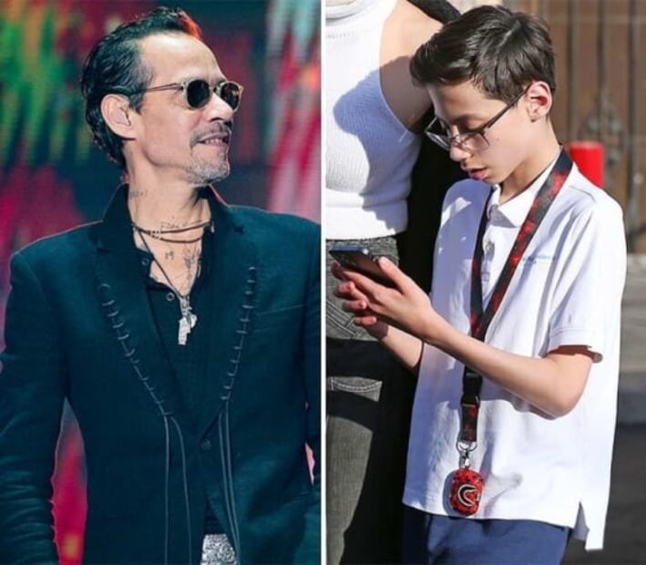 Marc Anthony: el increíble parecido físico con su hijo menor Max en 3 fotos