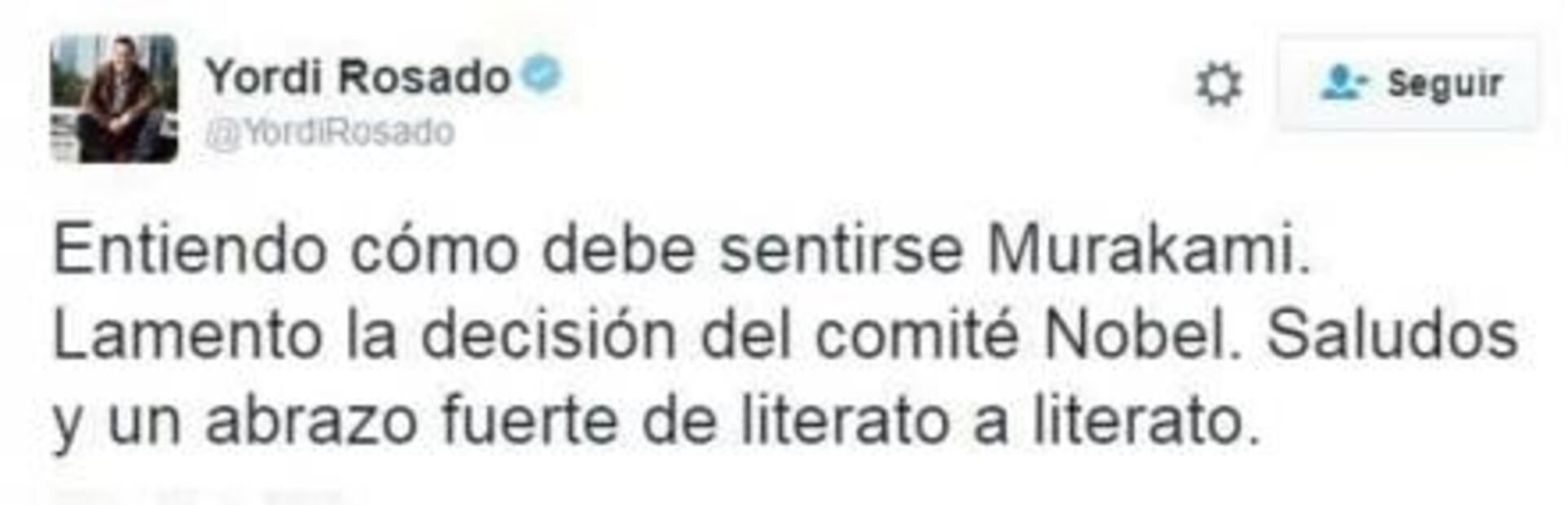 Yordi Rosado es tendencia en Twitter