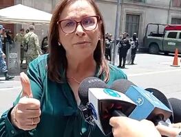 Rocío Nahle asegura que habrá elecciones libres, democráticas y seguras; "todo bien" en Veracruz, afirma