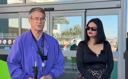 Víctima de explosión de Waldo's de Hermosillo tuvo su primera cirugía en el Centro de Quemaduras de Valleywise en Arizona, EU