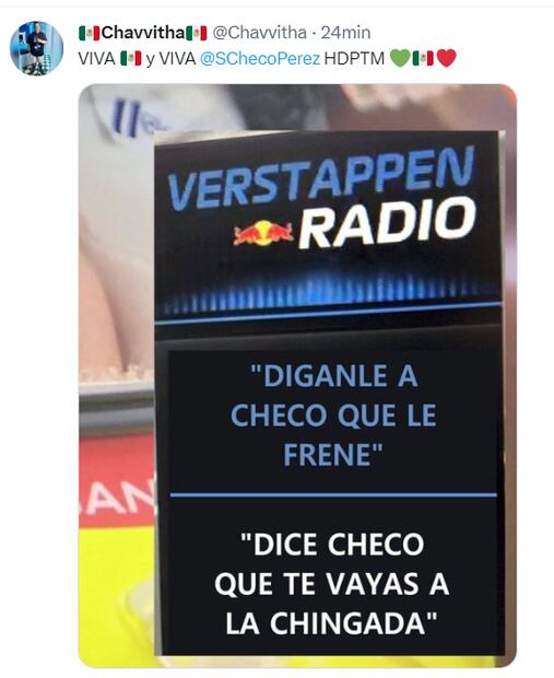 Memes de Checo Pérez en el GP de Azerbiayán