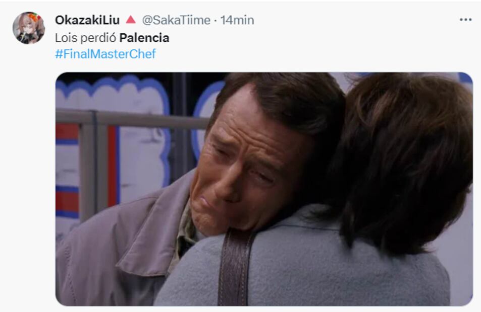 Los memes que dejó la final que perdió Paco Palencia en MasterChef Celebrity