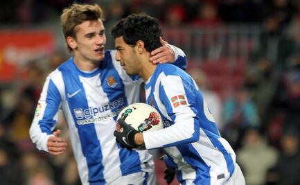 Antoine Griezmann no se olvida de Carlos Vela