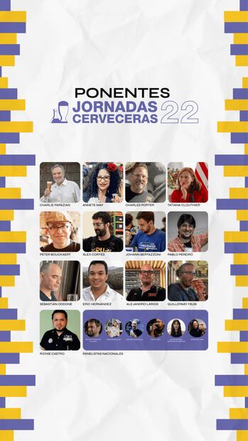 Aprende sobre cerveza en las Jornadas Cerveceras 2022