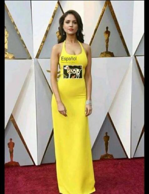 Los mejores memes del vestido amarillo de Eiza González