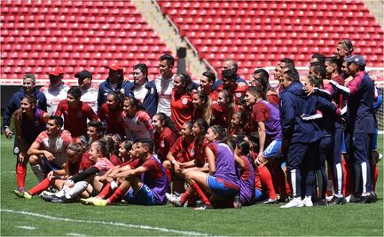 Varias jugadoras del Guadalajara femenil están molestas