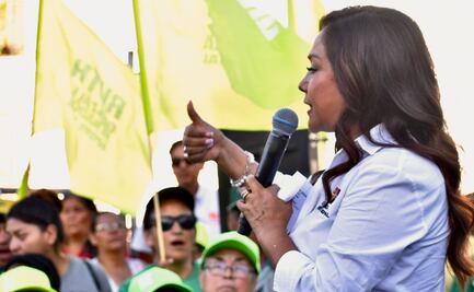 "La capital de San Luis Potosí tendrá Agua", asegura Sonia Mendoza, candidata de coalición Sigamos Haciendo Historia