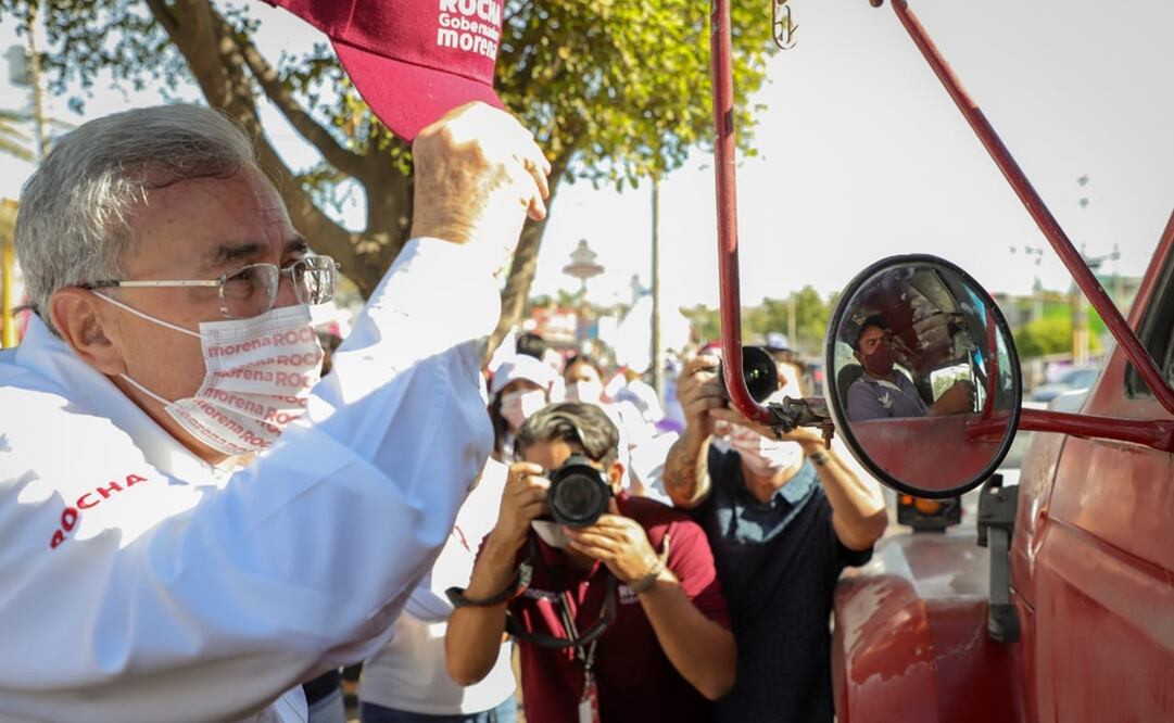 Rubén Rocha Moya enfatizó que este renglón del combate al narcotráfico le corresponde al gobierno federal, por lo que no puede haber negociaciones por debajo de la mesa. Foto: Especial