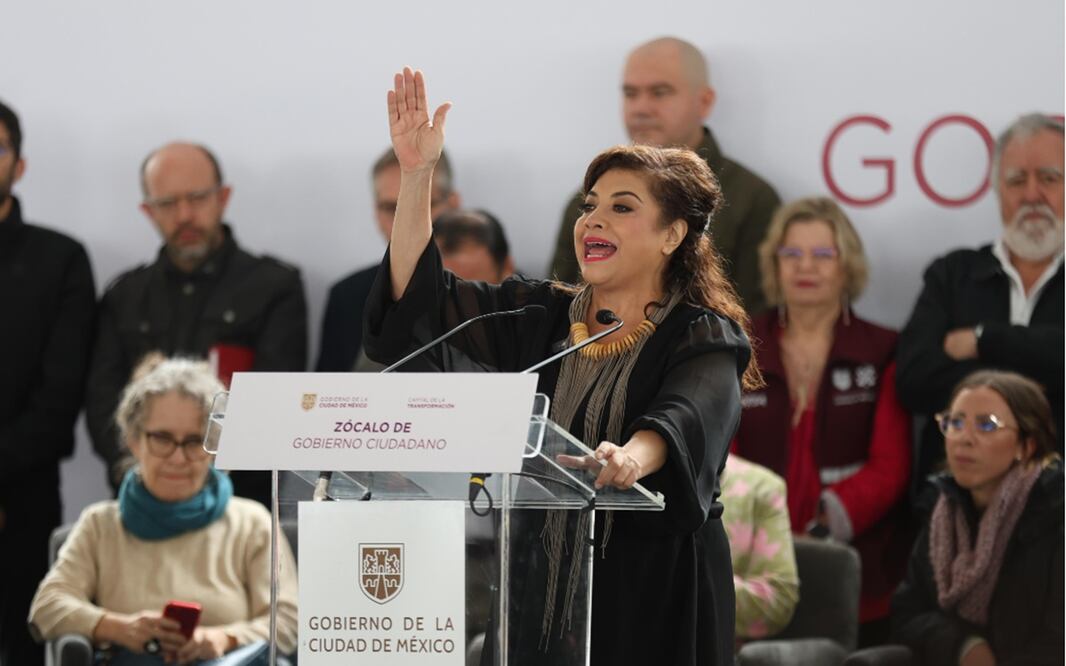 Coparmex reiteró su compromiso para trabajar con la Jefa de Gobierno, Clara Brugada, por un mejor desarrollo económico de la CDMX. Foto: Diego Simón Sánchez/EL UNIVERSAL