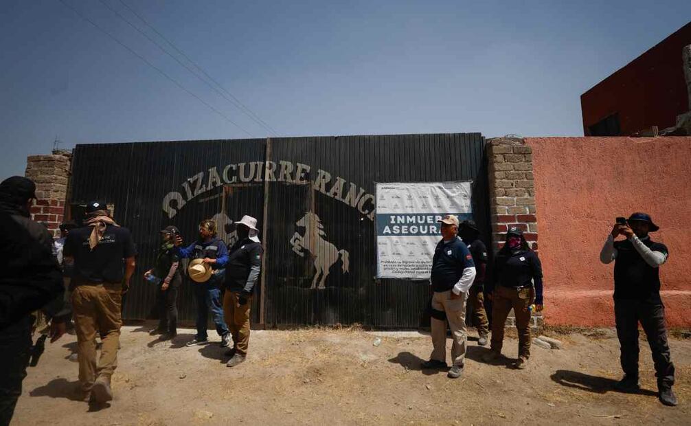 Fiscalía de Jalisco dio acceso a madres buscadoras, colectivos, activistas y medios de comunicación al Rancho Izaguirre, en Teuchitlán Jalisco 20/03/2025. Foto: Diego Simón. EL UNIVERSAL