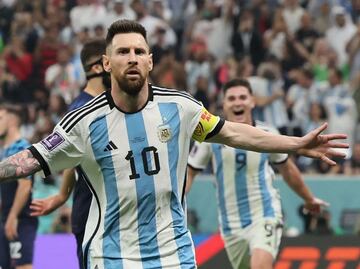 Playeras de Argentina con nombre de Messi están agotadas a nivel mundial