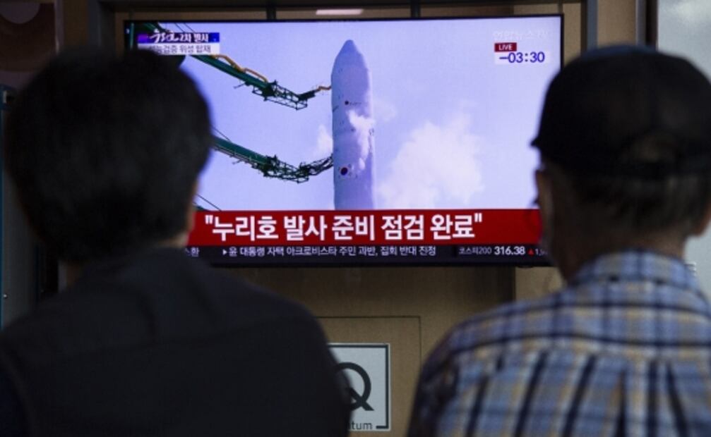 Corea del Sur lanza por primera vez un cohete espacial 