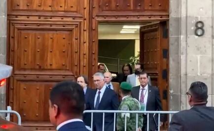 AMLO come en Palacio Nacional con Salinas, Larrea y otros empresarios