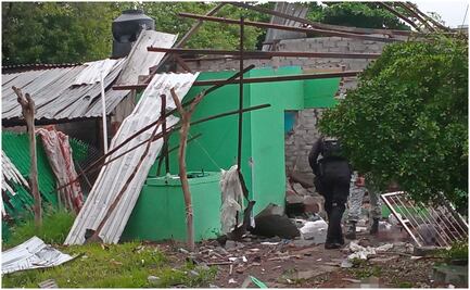 Michoacán: Explota taller clandestino de "Los Viagras" utilizado para fabricar explosivos; 6 hombres murieron