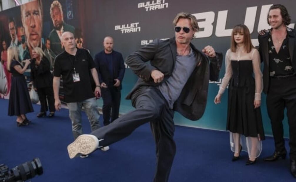 Brad Pitt reparece sonriente y aclara lo que dijo sobre "su retiro"