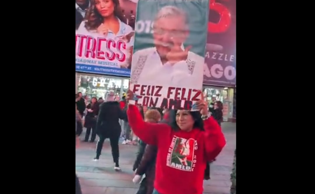 Los seguidores del presidente López Obrador pertenecen a Morena Comité 1 de Nueva York. Foto: Captura de pantalla