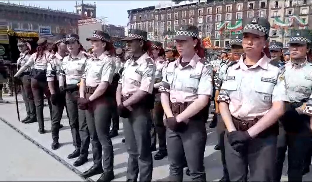Desfile militar 2023. Foto: especial
