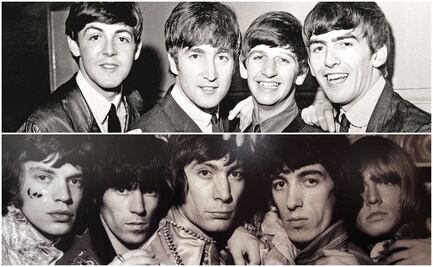 ¿The Beatles o The Rolling Stones? Mick Jagger replica a Paul McCartney
