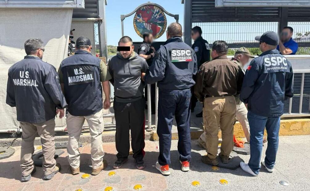 Detienen a Félix Alberto Alemán Jr. de 32 años, era requerido por autoridades de EU. Foto: Especial