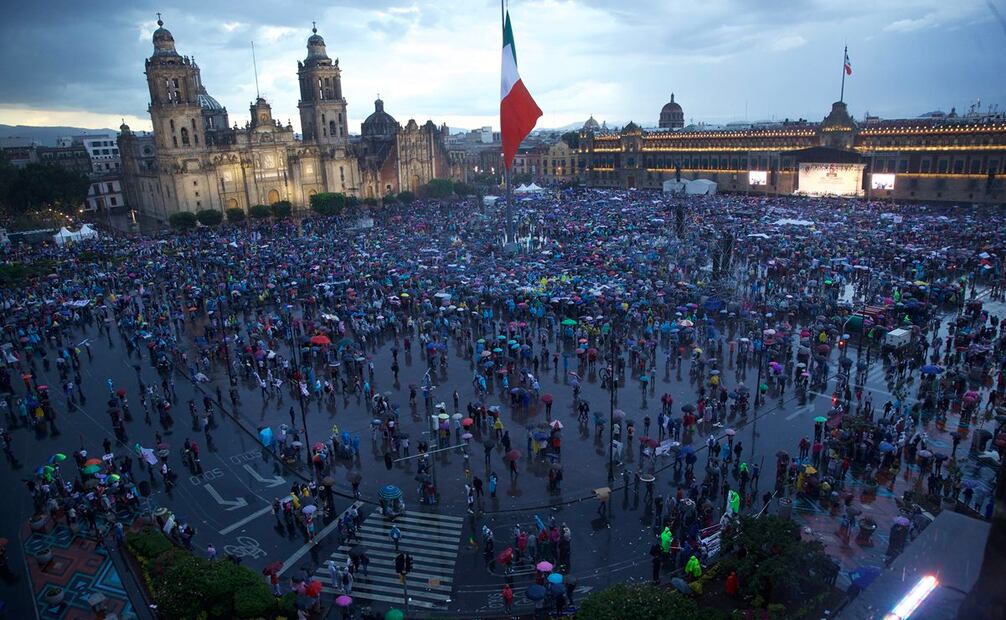 Aspectos del AMLO Fest 2023. Foto: Germán Espinosa/EL UNIVERSAL