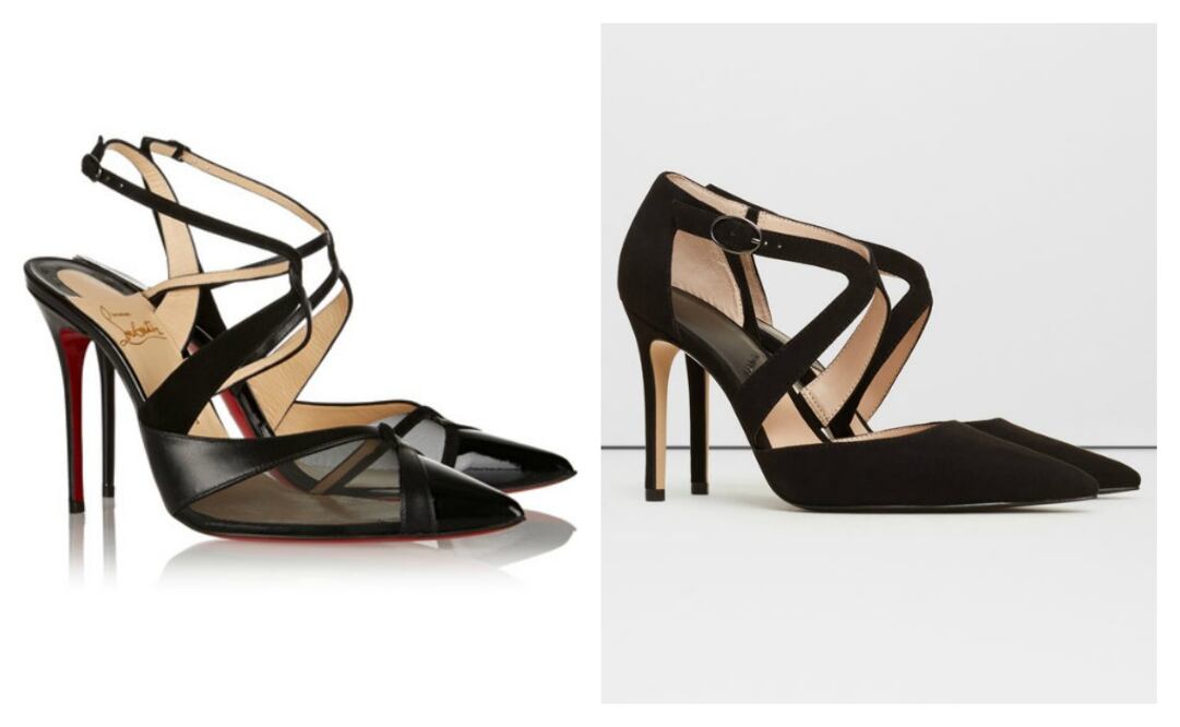 Zapatillas con tiras LOUBOUTIN $18,206.80 | Zapatillas con tiras MANGO $999.00