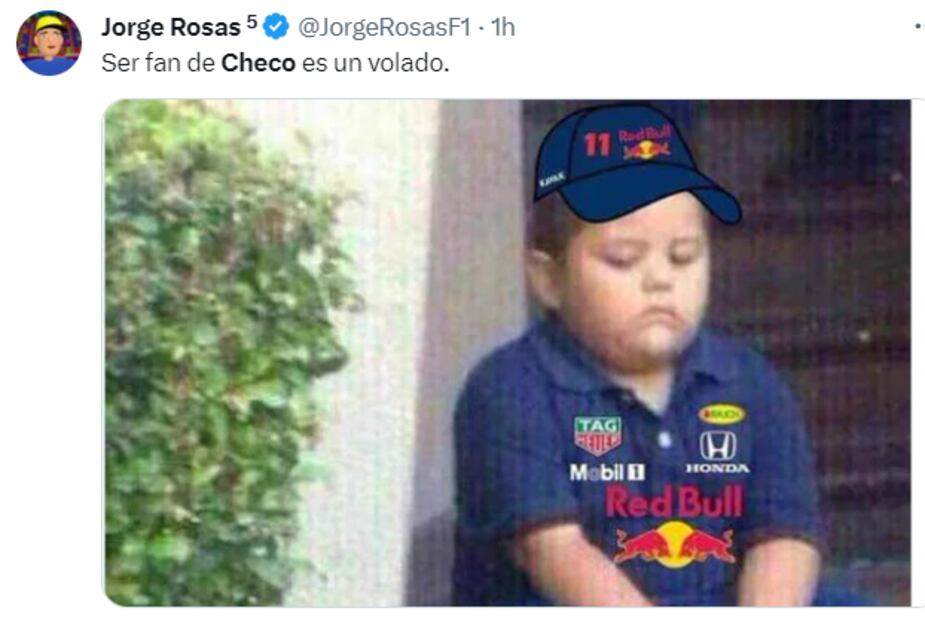Los mejores memes del cuarto lugar de Checo Pérez en el GP de Países Bajos