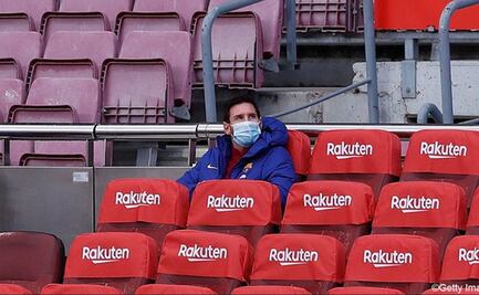 La razón por la que Messi fue mandado a la banca del Barcelona