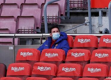 La razón por la que Messi fue mandado a la banca del Barcelona