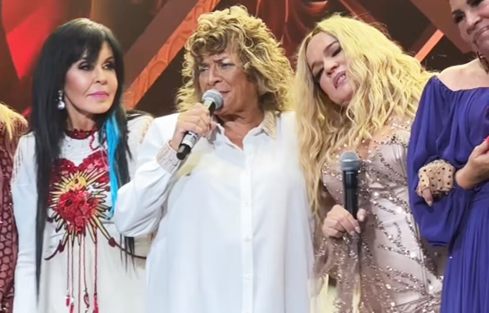 Maria Conchita Alonso y Denisse de Kalafe, dos de las integrantes del concepto "Despechadas".
Fotos: Instagram