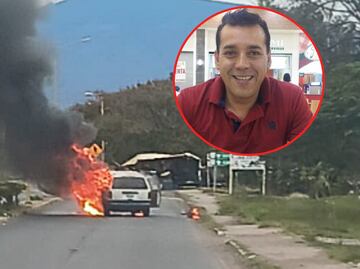 Grupo armado dispara y mata a bombero durante incendio de vehículos en Celaya, Guanajuato