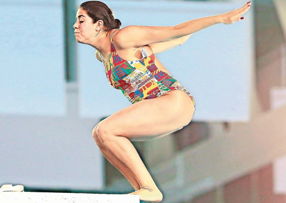 En el Nacional de Guanajuato, la clavadista regresó a la actividad (ARCHIVO. EL UNIVERSAL)