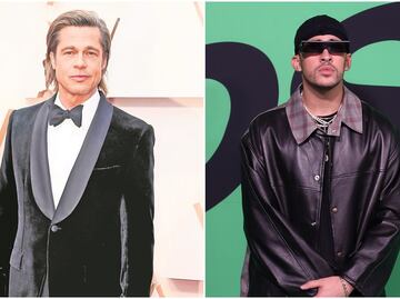 Bad Bunny y Brad Pitt se pelean en las primeras imágenes de "Bullet Train"