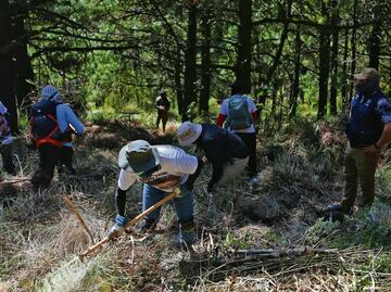 Gabinete de Personas Desaparecidas realiza primer recorrido en el Ajusco; habrá presencia policial en la zona, asegura César Cravioto