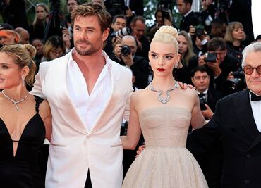 Chris Hemsworth y Anya Taylor-Joy arrasan en la alfombra roja de Cannes