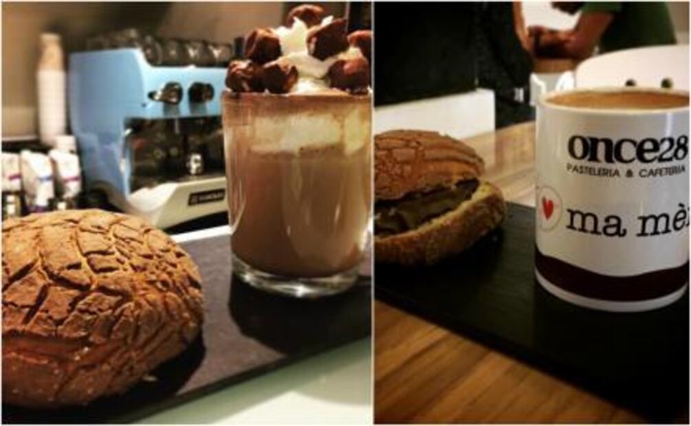 5 lugares para comer conchas con chocolate