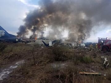 PGR abre carpeta de investigación por accidente de avión en Durango