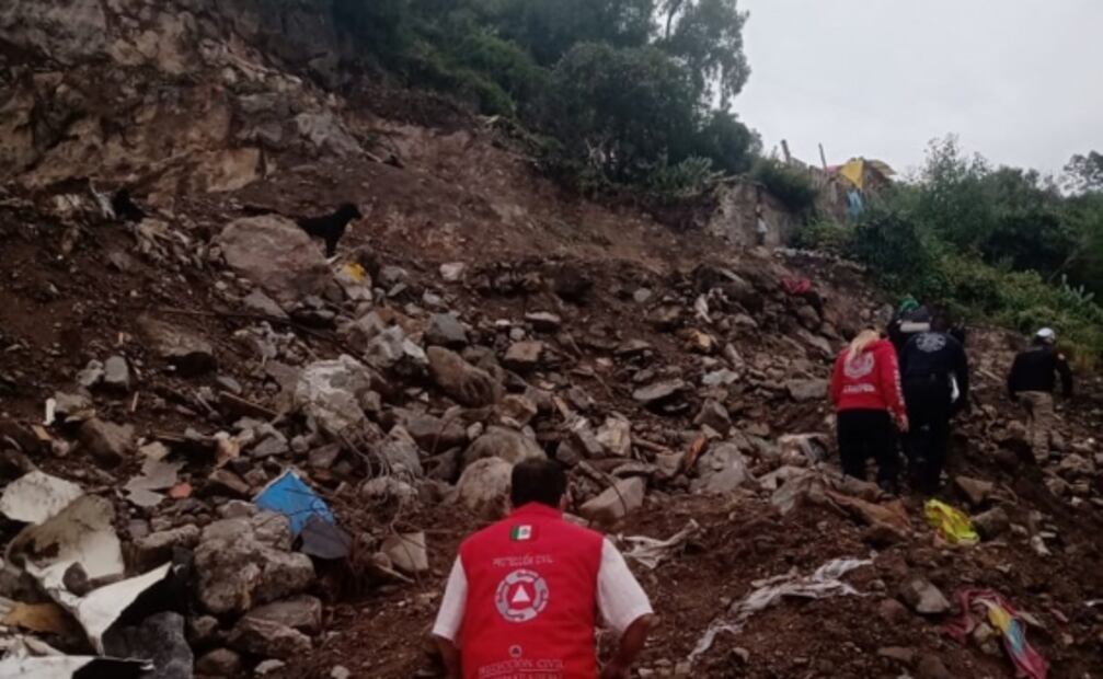 Trabajos de estabilización en Chiquihuite reducirán de 200 a 50 metros zona de peligro