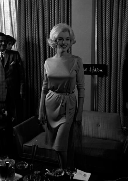 La polémica foto de Marilyn en México